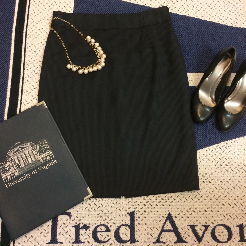 J.CREW Pinstripe Skirt